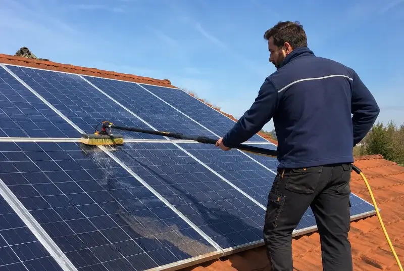 Nettoyage et entretien de panneaux solaires à Thuès-Entre-Valls